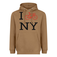 Toasted Coconut i bike ny funny bike Heavyweight Hoodie - artisFamous