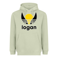 Matcha logan Heavyweight Hoodie - artisFamous