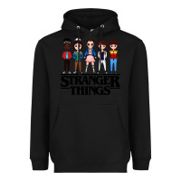 Black stranger kids Heavyweight Hoodie - artisFamous