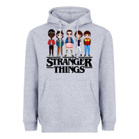 Heather Grey stranger kids Heavyweight Hoodie - artisFamous