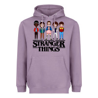 Lavender stranger kids Heavyweight Hoodie - artisFamous