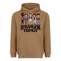 Toasted Coconut stranger kids Heavyweight Hoodie - artisFamous