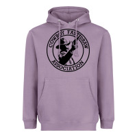Lavender cowboy fast draw association Heavyweight Hoodie - artisFamous