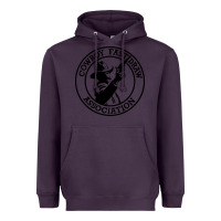Plum cowboy fast draw association Heavyweight Hoodie - artisFamous