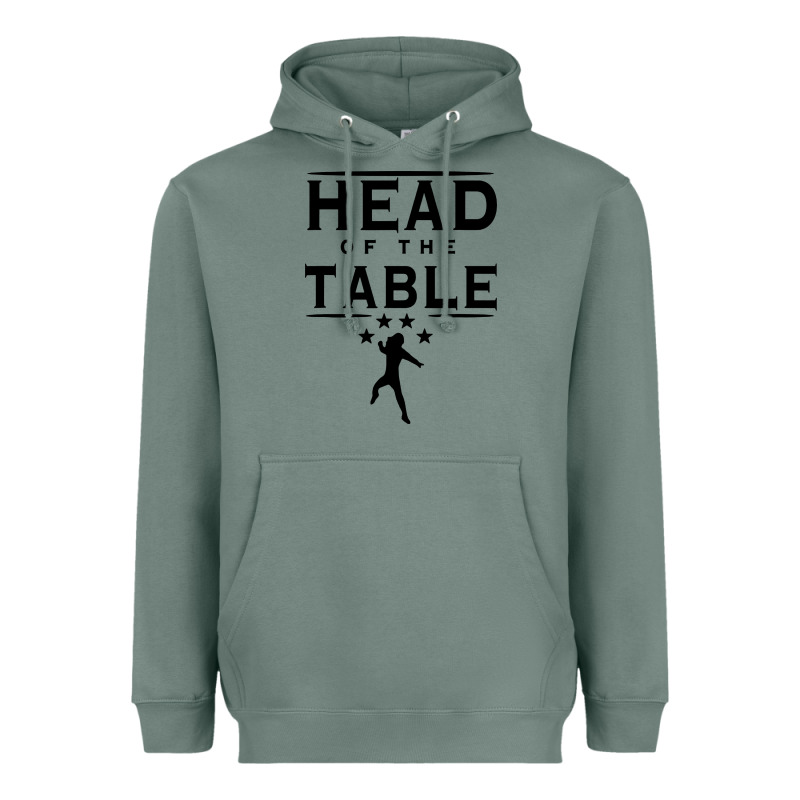 Head Of The Table Heavyweight Hoodie by artisFamous | Teevron
