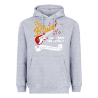 Heather Grey the blues music Heavyweight Hoodie - artisFamous