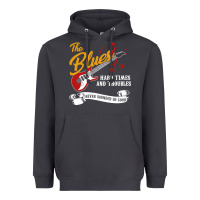 Smoke the blues music Heavyweight Hoodie - artisFamous