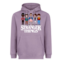Lavender stranger kids Heavyweight Hoodie - artisFamous