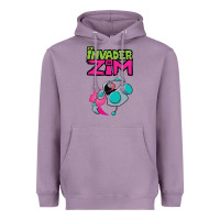 Lavender Invader Zim Gir Heavyweight Hoodie - artisFamous