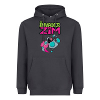 Smoke Invader Zim Gir Heavyweight Hoodie - artisFamous