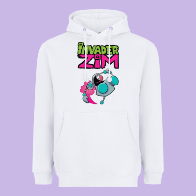 Invader Zim Gir Heavyweight Hoodie Designed By Artisfamous