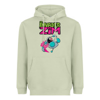 Matcha Invader Zim Gir Heavyweight Hoodie - artisFamous