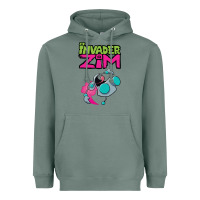 Sage Invader Zim Gir Heavyweight Hoodie - artisFamous