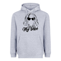 Heather Grey my bebe moira rose Heavyweight Hoodie - artisFamous