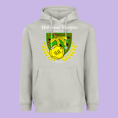 Holyhead Harpies Heavyweight Hoodie Designed By Artisfamous