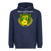 Navy holyhead harpies Heavyweight Hoodie - artisFamous
