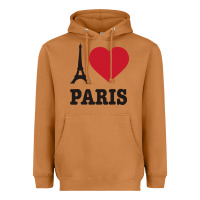 Meerkat i love paris eiffel tower funny Heavyweight Hoodie - artisFamous