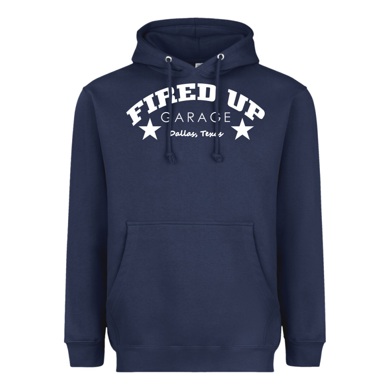 Fired Up Garage Heavyweight Hoodie by artisFamous | Teevron