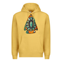 Antique Gold gemstone arrowhead Premium Hoodie - Jasminsmagicworld