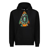 Black gemstone arrowhead Premium Hoodie - Jasminsmagicworld