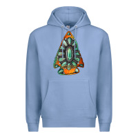 Colony Blue gemstone arrowhead Premium Hoodie - Jasminsmagicworld