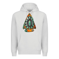 Dove Grey gemstone arrowhead Premium Hoodie - Jasminsmagicworld