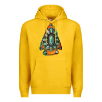 Lemon gemstone arrowhead Premium Hoodie - Jasminsmagicworld