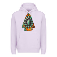 Lilac gemstone arrowhead Premium Hoodie - Jasminsmagicworld