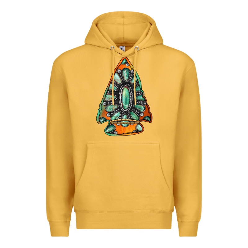 Gemstone Arrowhead Premium Hoodie by Jasminsmagicworld | Teevron