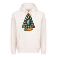 Pale Pink gemstone arrowhead Premium Hoodie - Jasminsmagicworld