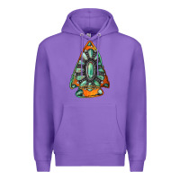 Purple gemstone arrowhead Premium Hoodie - Jasminsmagicworld
