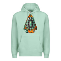 Seafoam gemstone arrowhead Premium Hoodie - Jasminsmagicworld