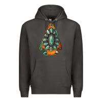 Smoke gemstone arrowhead Premium Hoodie - Jasminsmagicworld