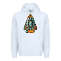 White gemstone arrowhead Premium Hoodie - Jasminsmagicworld