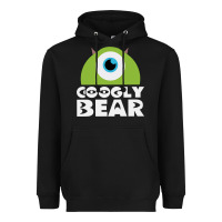 Black googly bear Heavyweight Hoodie - artisFamous