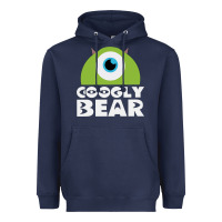Navy googly bear Heavyweight Hoodie - artisFamous