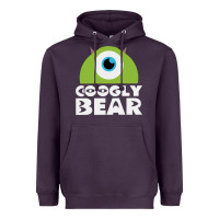 Plum googly bear Heavyweight Hoodie - artisFamous