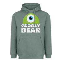 Sage googly bear Heavyweight Hoodie - artisFamous