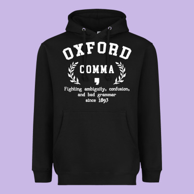 Funny English Grammar Nerd Heavyweight Hoodie Designed By Artisfamous