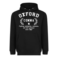 Black funny english grammar nerd Heavyweight Hoodie - artisFamous