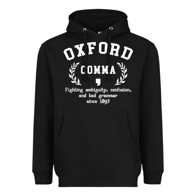 Funny English Grammar Nerd Heavyweight Hoodie by artisFamous | Teevron