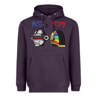 Plum DAFTPUNK Japanese Heavyweight Hoodie - artisFamous