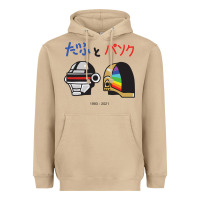 Mushroom DAFTPUNK Japanese Heavyweight Hoodie - artisFamous