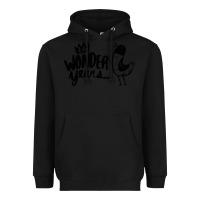Black The Wonder Years Heavyweight Hoodie - artisFamous