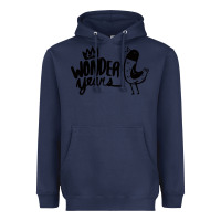 Navy The Wonder Years Heavyweight Hoodie - artisFamous