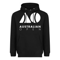 Black australian open Heavyweight Hoodie - artisFamous