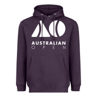 Plum australian open Heavyweight Hoodie - artisFamous