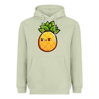Matcha pineapple fruits Heavyweight Hoodie - artisFamous