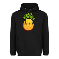 Black pineapple fruits Heavyweight Hoodie - artisFamous