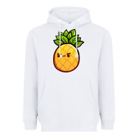 White pineapple fruits Heavyweight Hoodie - artisFamous
